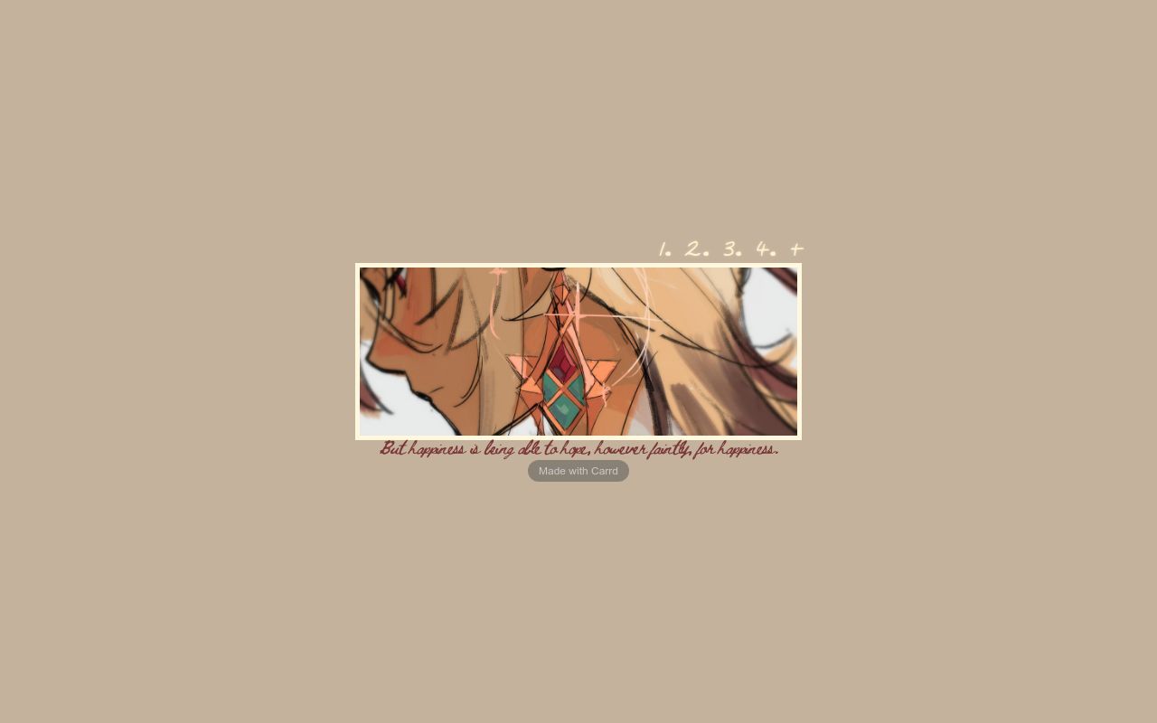 Carrd profile picture for @architectural